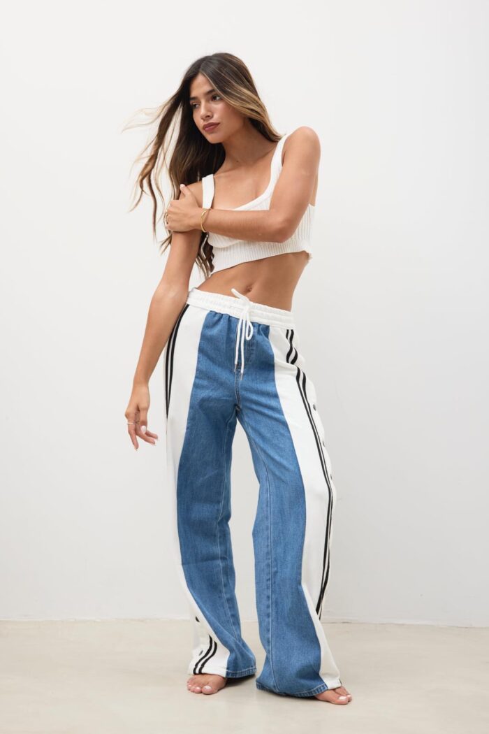 Denim Jogger Rayas - Imagen 2