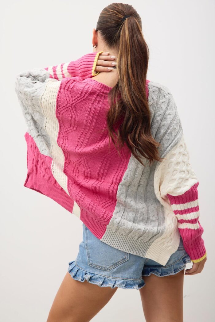 Sweater Malasia Fucsia - Imagen 3