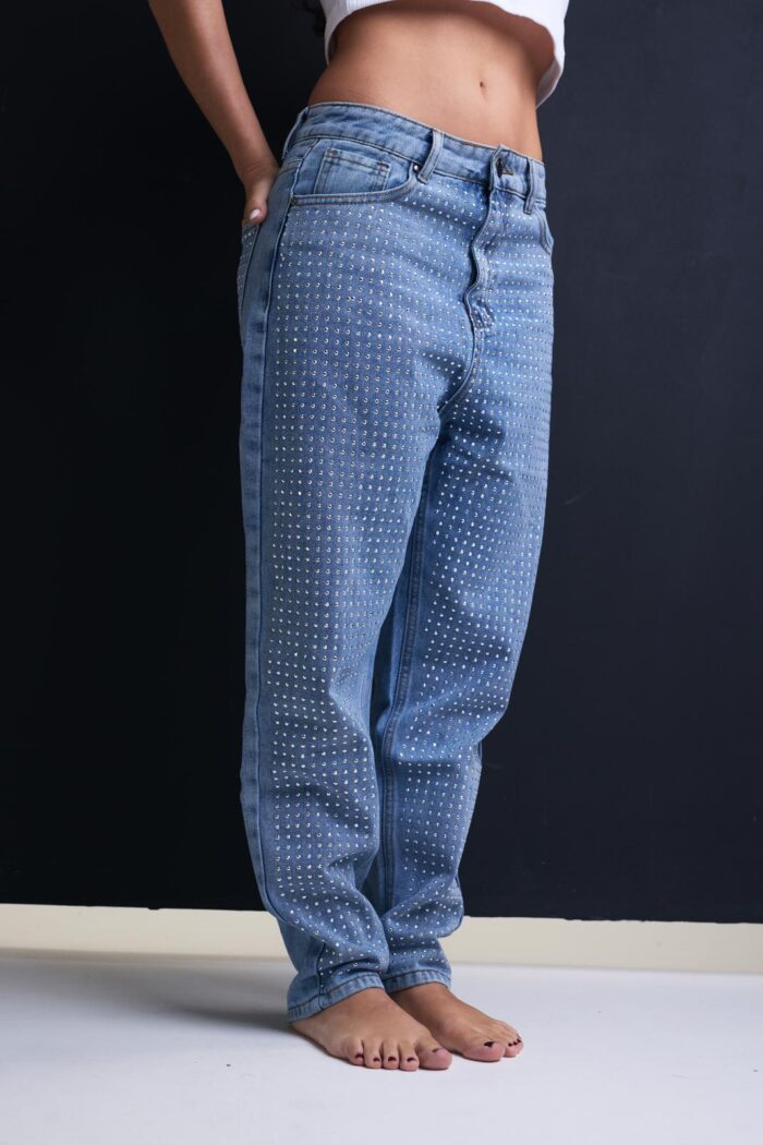 Denim Strass Sky