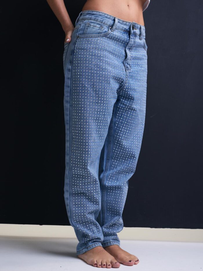 Denim Strass Sky