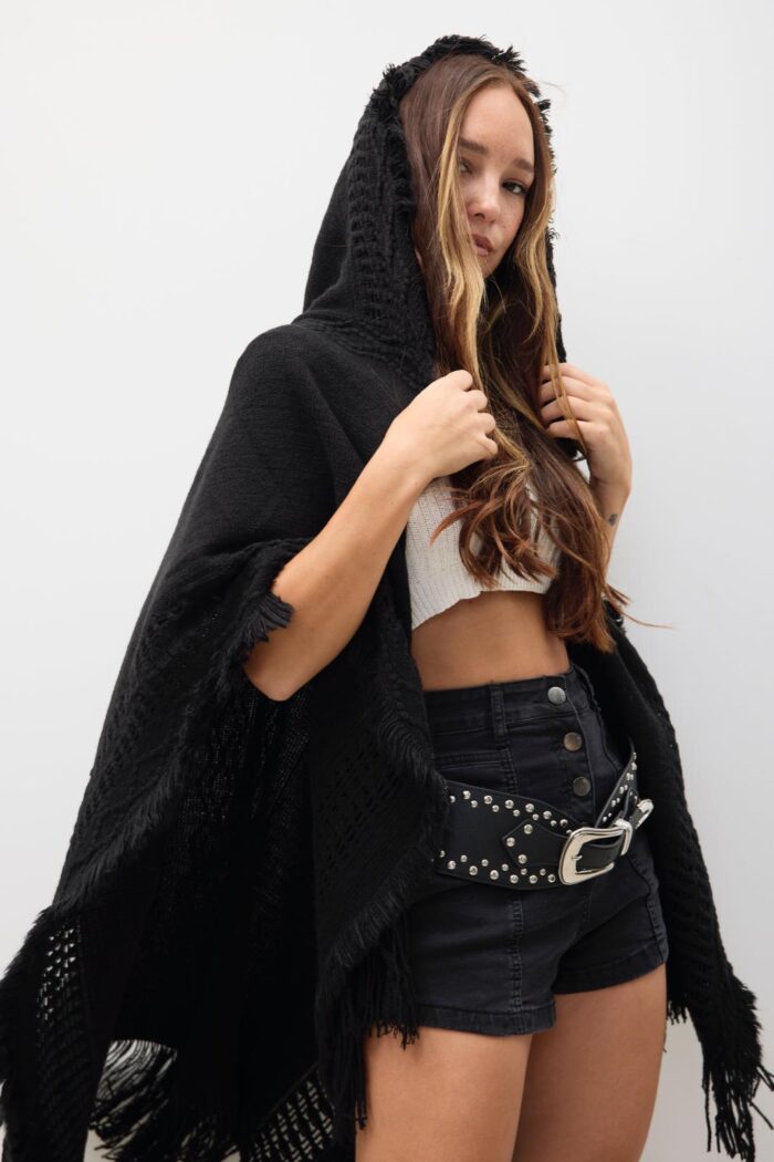 Poncho Ecuador Negro - Imagen 3