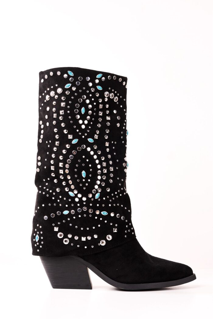 Bota Texana Hard Rock Negro