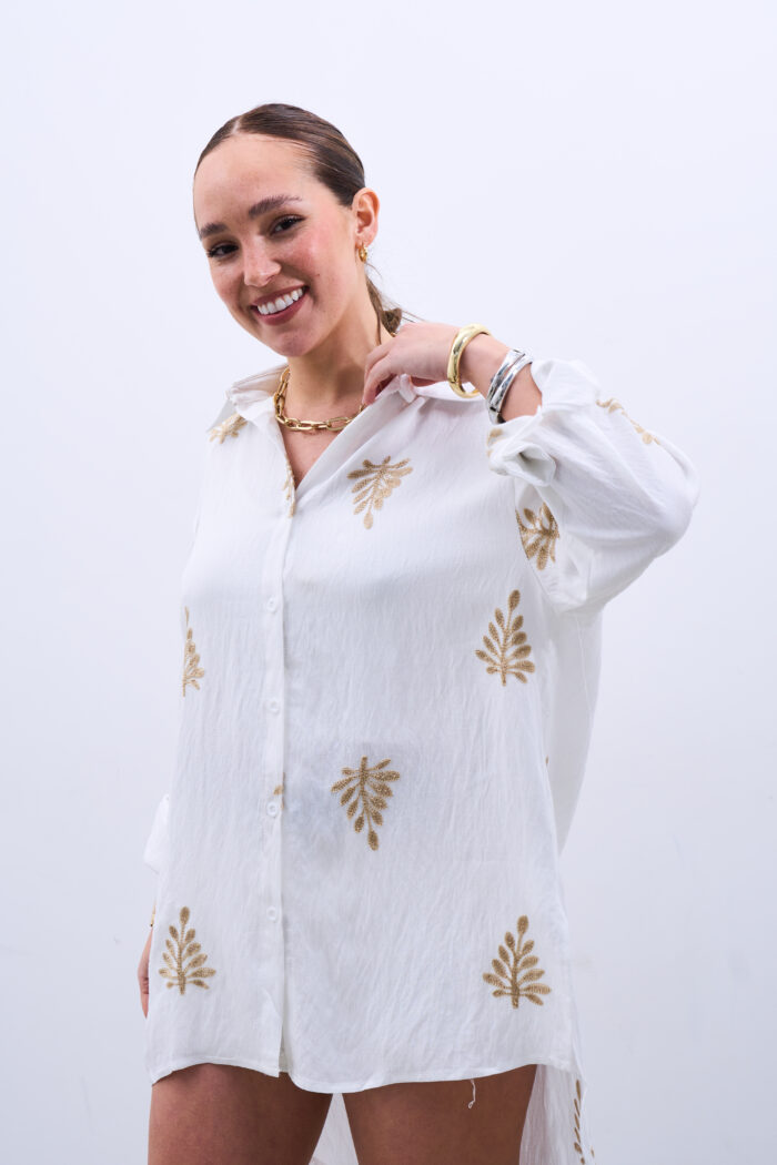 Camisa Reflejo Blanco - Imagen 4