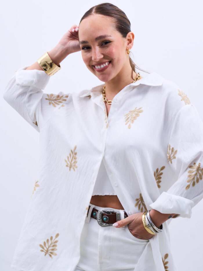 Camisa Reflejo Blanco