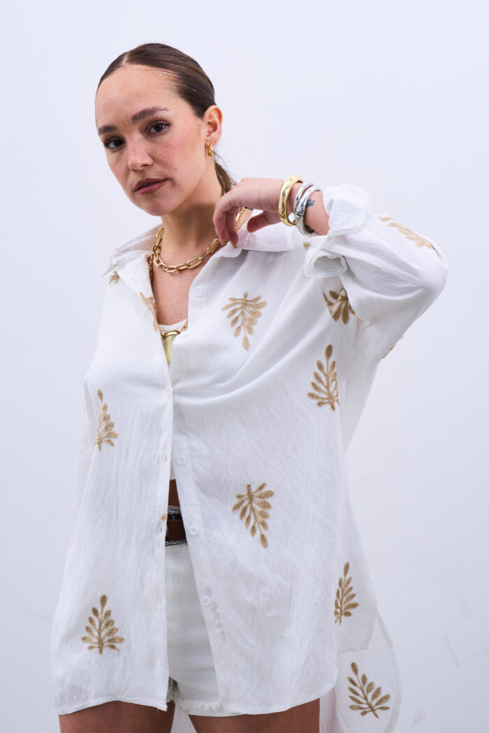 Camisa Reflejo Blanco - Imagen 3