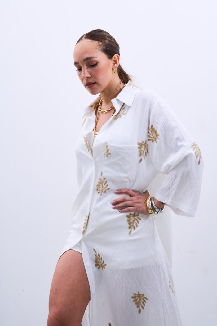 Camisola Vestido Calma Blanco - Imagen 2