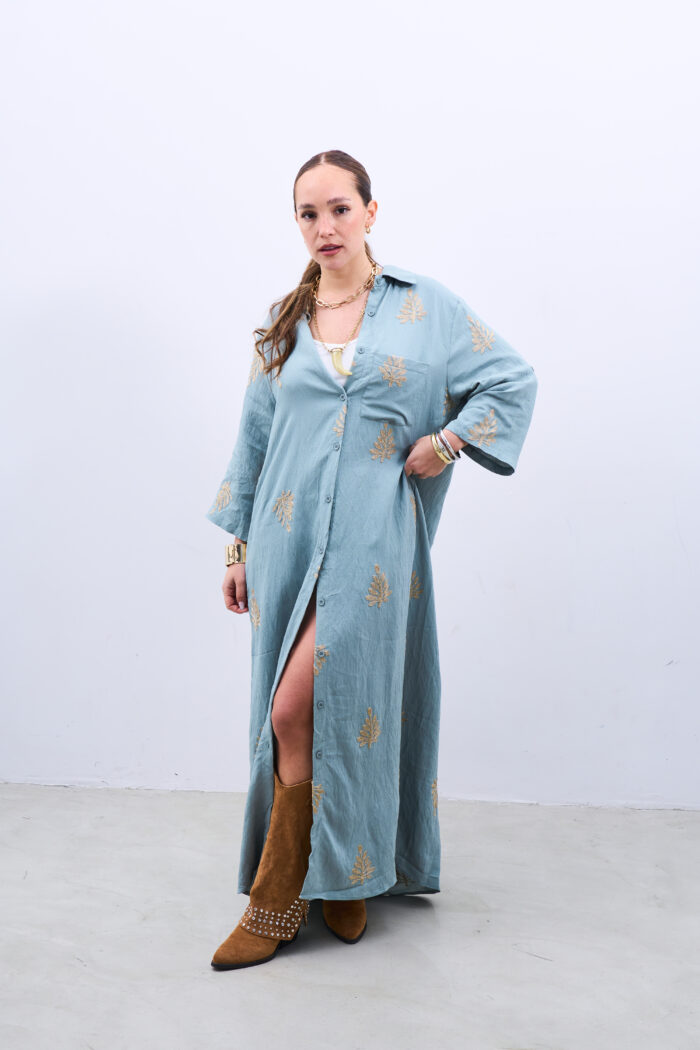 Camisola Vestido Calma Verde - Imagen 5