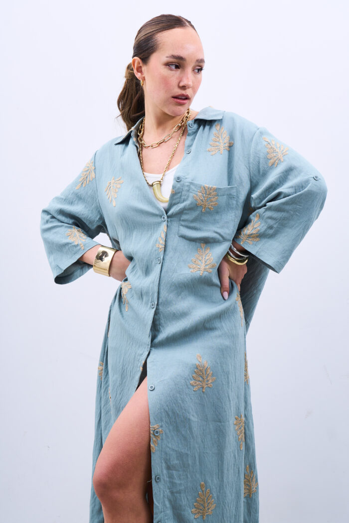 Camisola Vestido Calma Verde - Imagen 4