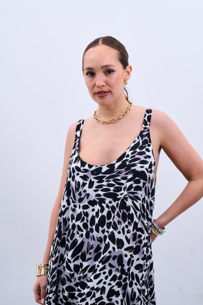 Vestido Print Negro - Imagen 4
