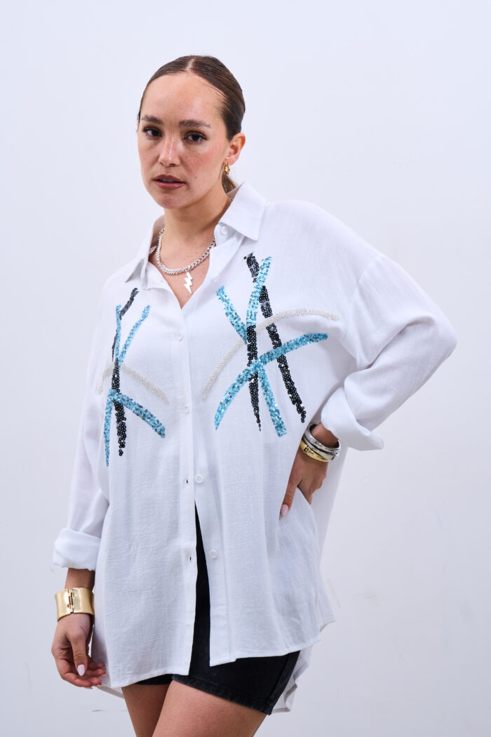 Camisa Suspiro Blanco - Imagen 3