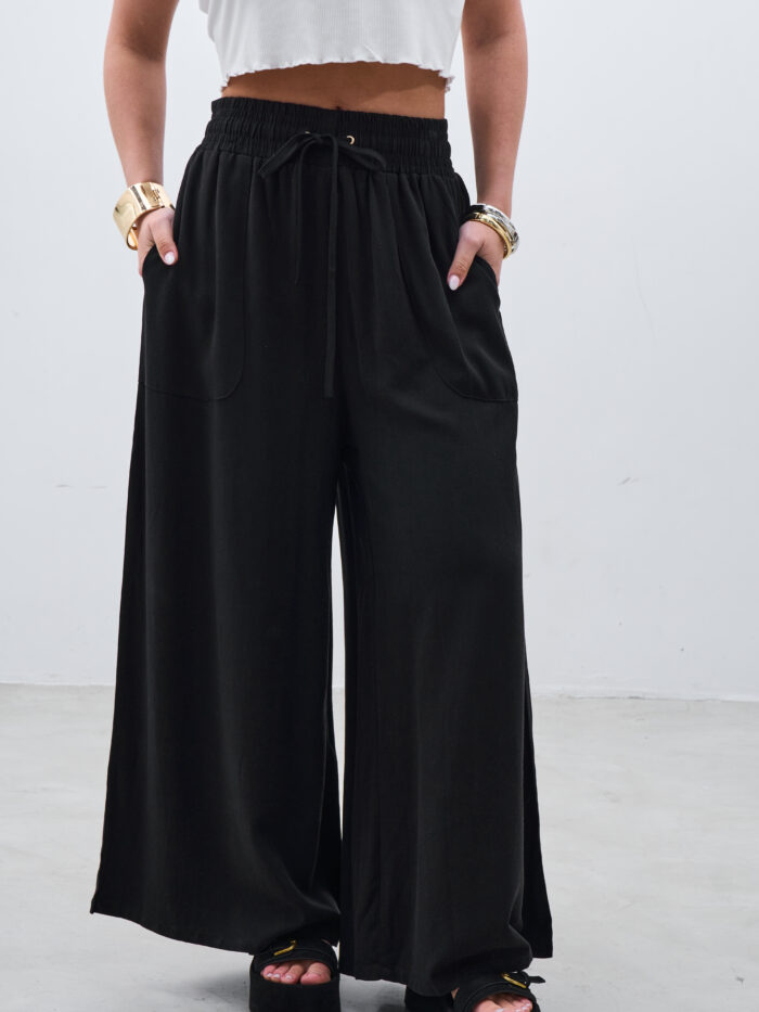 Pantalon Tencel Negro