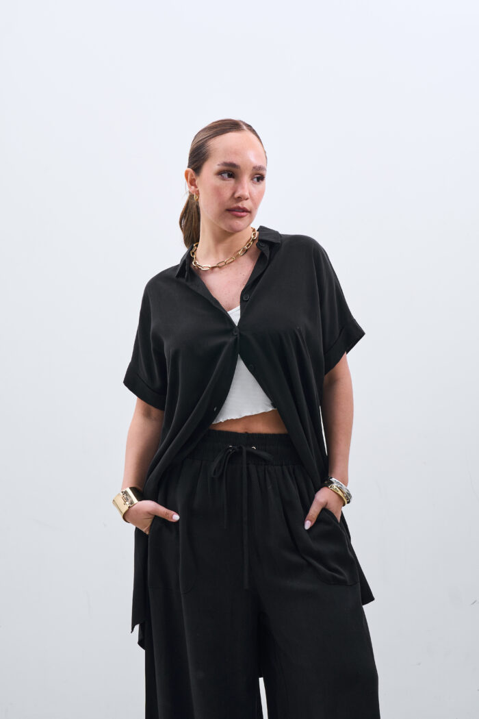 Camisola Tencel Negro - Imagen 2