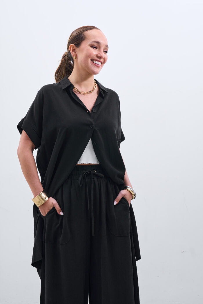 Camisola Tencel Negro - Imagen 5