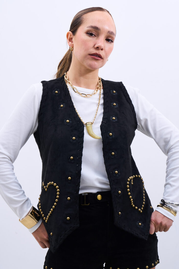 Chaleco West Negro