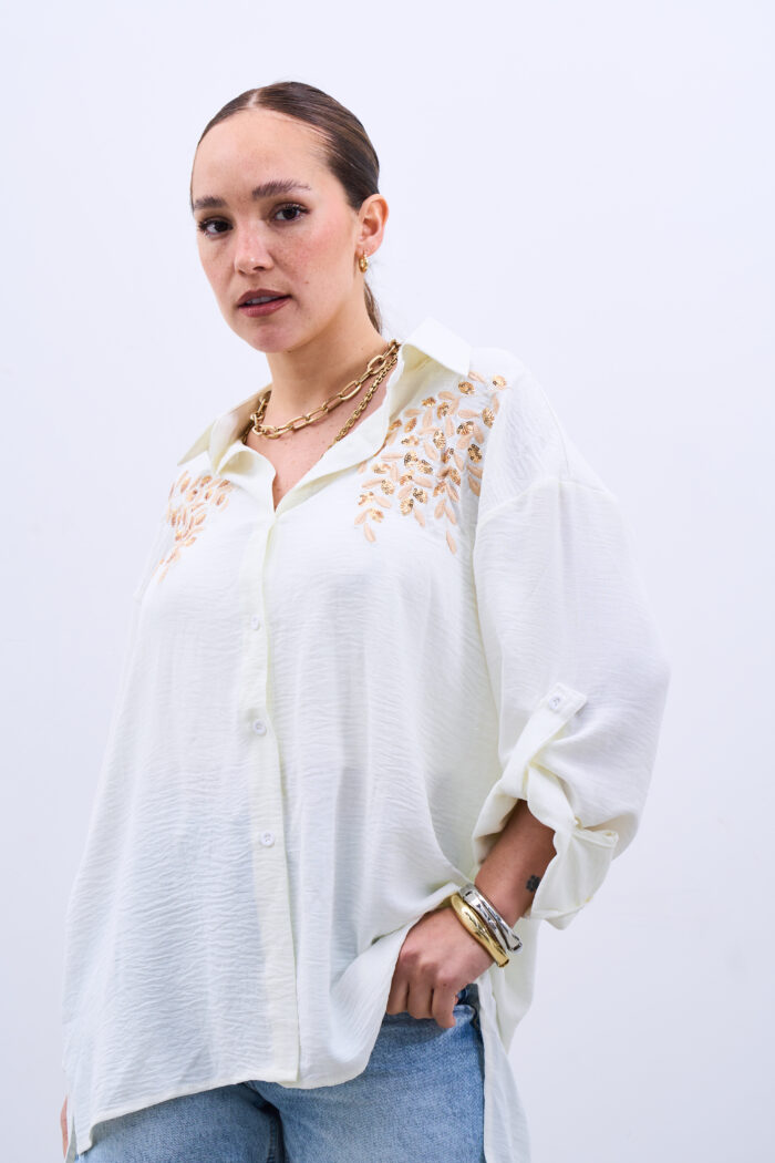 Camisa Soltar Crudo - Imagen 7