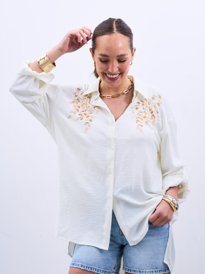Camisa Soltar Crudo