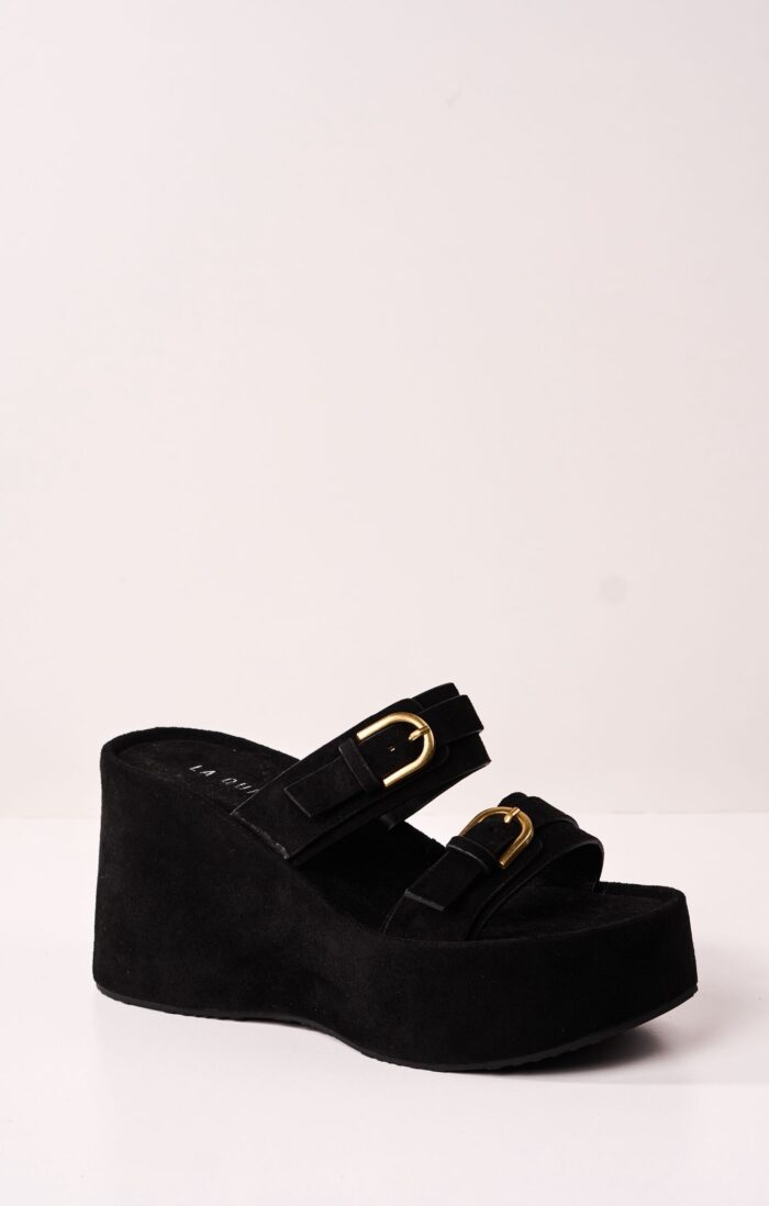 Sandalia Flatform Harbor Negro