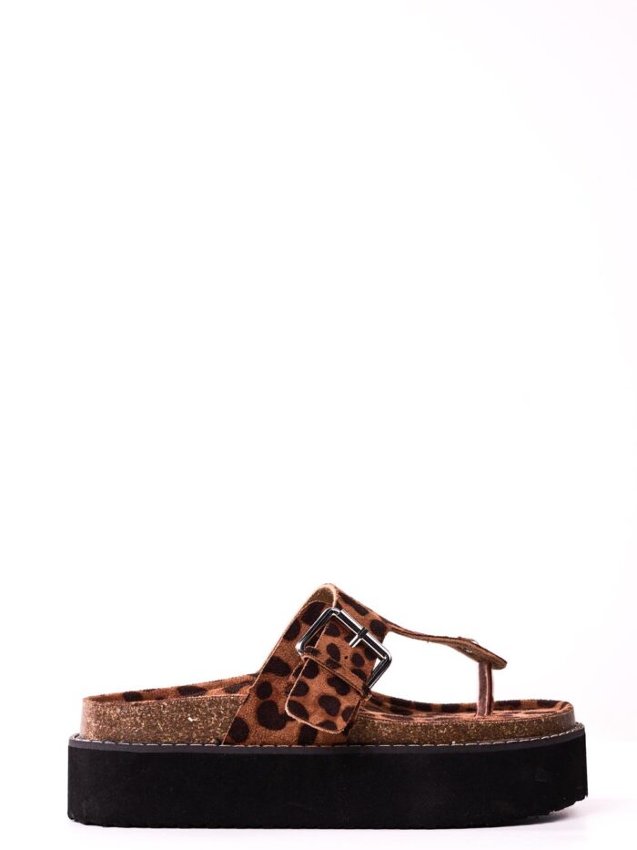 Sandalia Flatform Flip Print