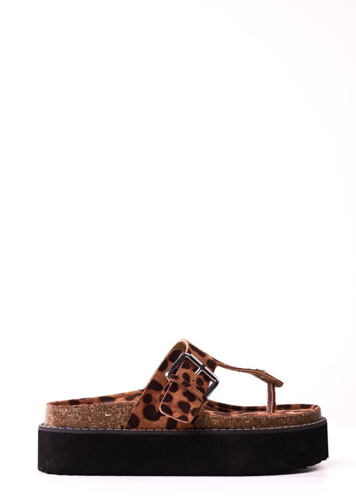 Sandalia Flatform Flip Print