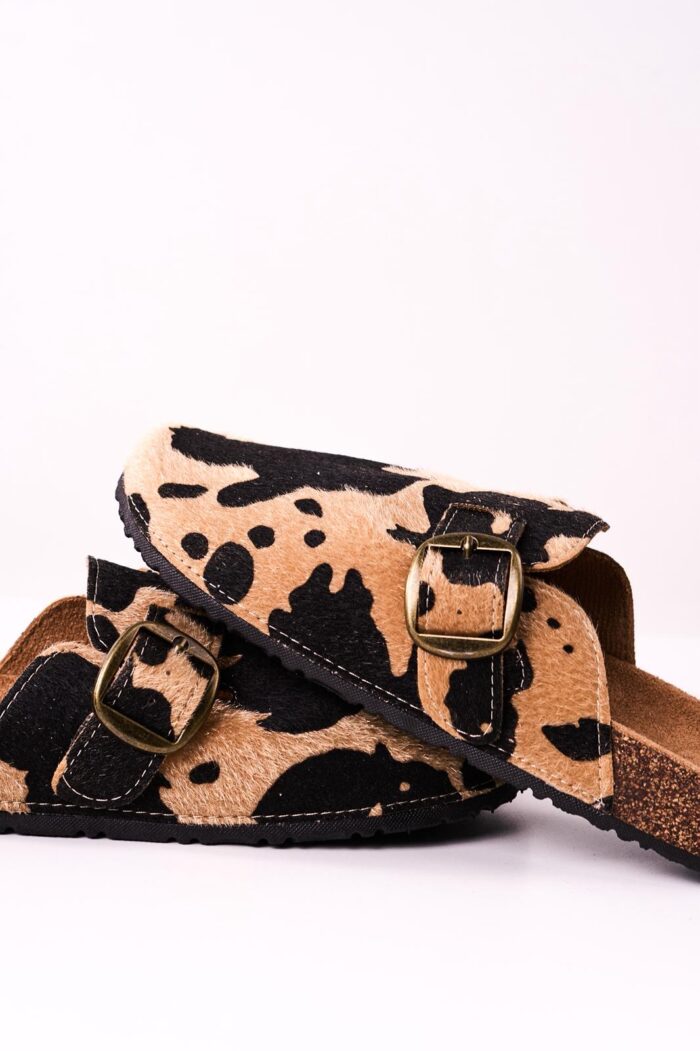 Zueco Mellow Vaca Camel - Imagen 3