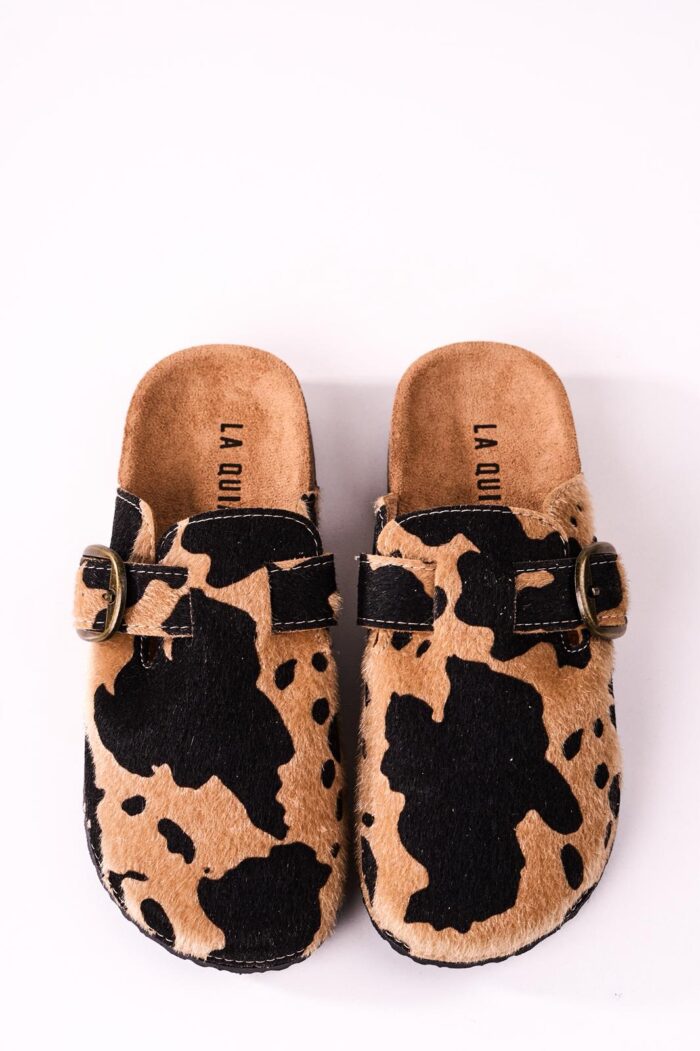 Zueco Mellow Vaca Camel - Imagen 2