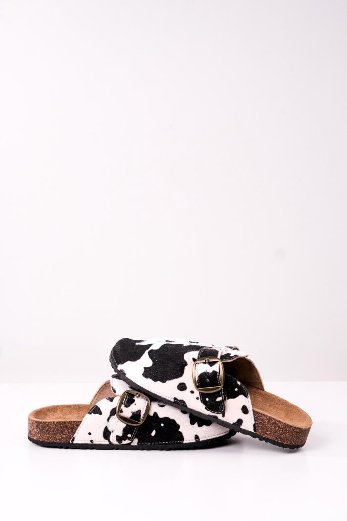 Zueco Mellow Vaca B&N - Imagen 3