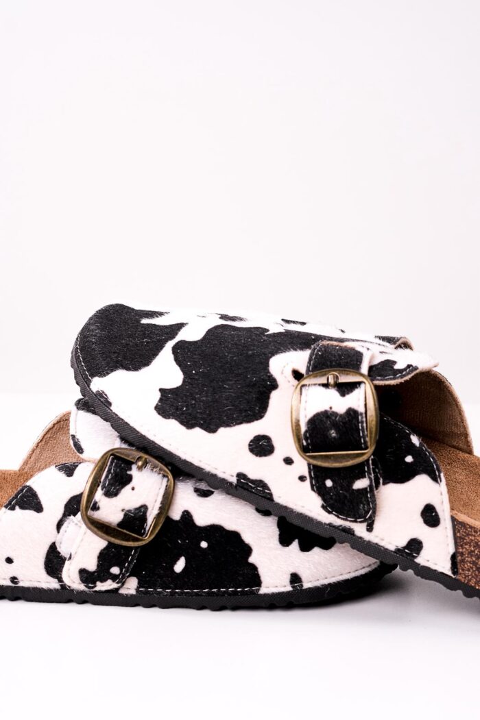 Zueco Mellow Vaca B&N - Imagen 2