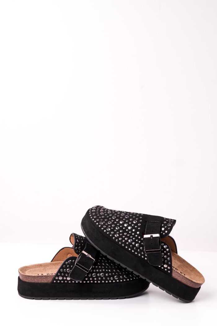 Zueco Straddy Tachas Negro - Imagen 3