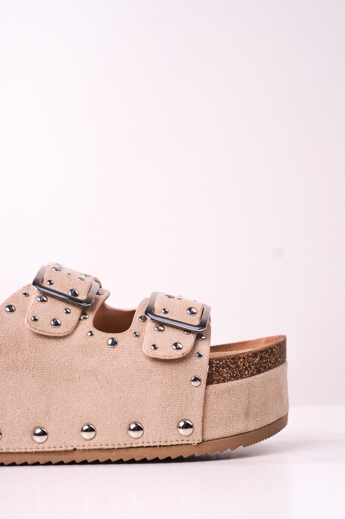 Sandalia Birk Olsen Beige - Imagen 4