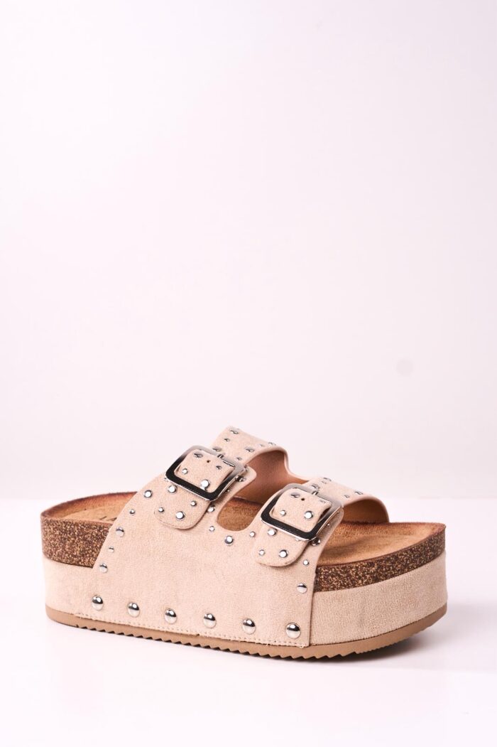 Sandalia Birk Olsen Beige - Imagen 6