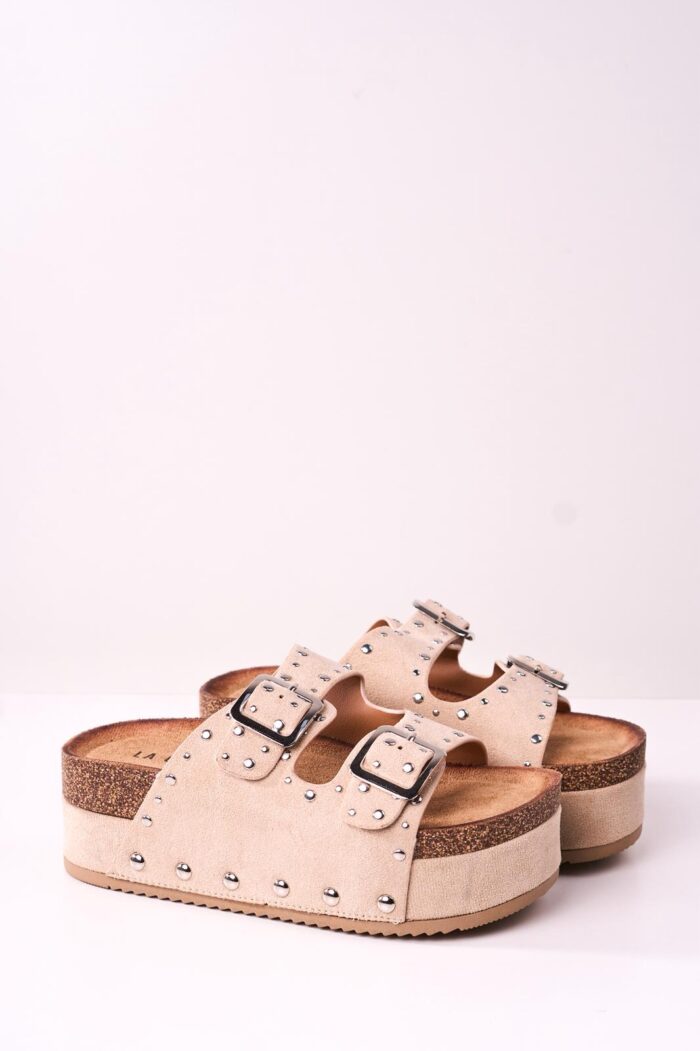Sandalia Birk Olsen Beige - Imagen 7