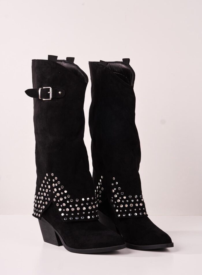 Bota Texana Florida Negra - Imagen 4
