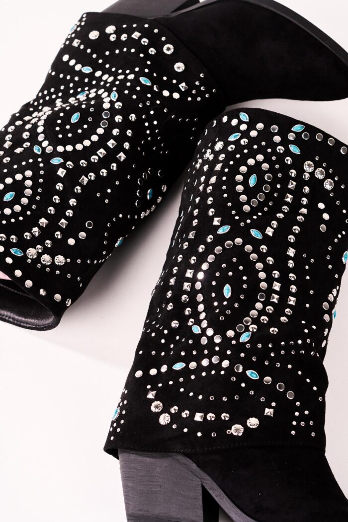 Bota Texana Hard Rock Negro - Imagen 7
