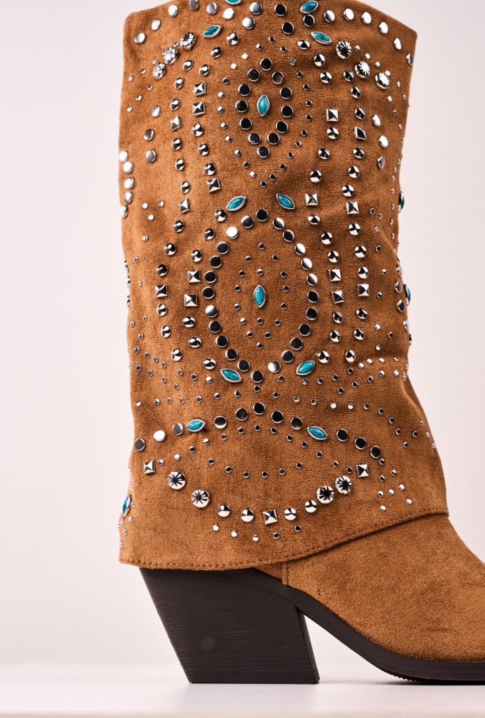 Bota Texana Hard Rock Camel - Imagen 2