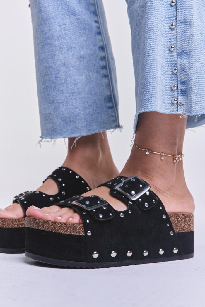 Sandalia Birk Olsen Negro - Imagen 7