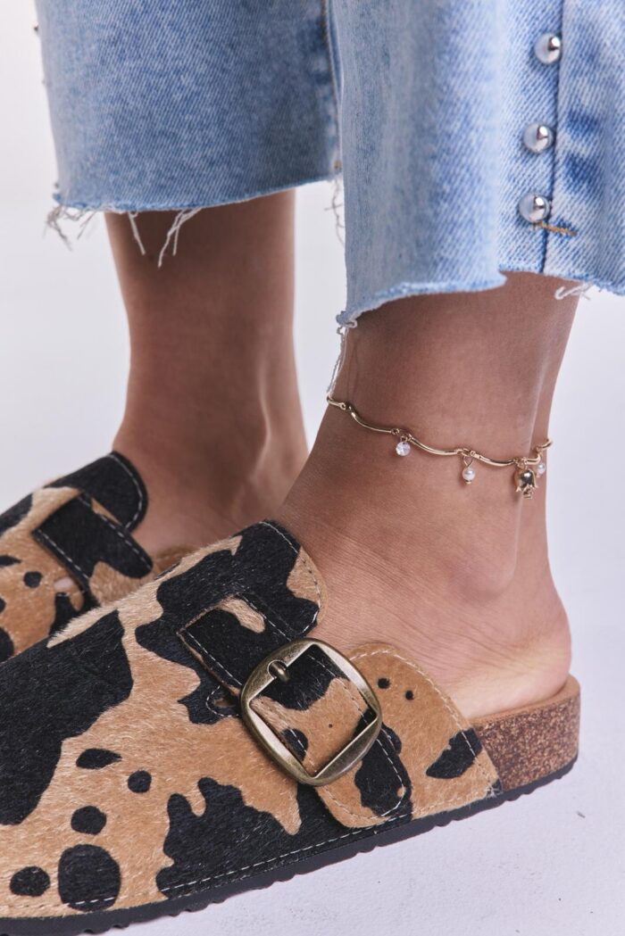 Zueco Mellow Vaca Camel - Imagen 8