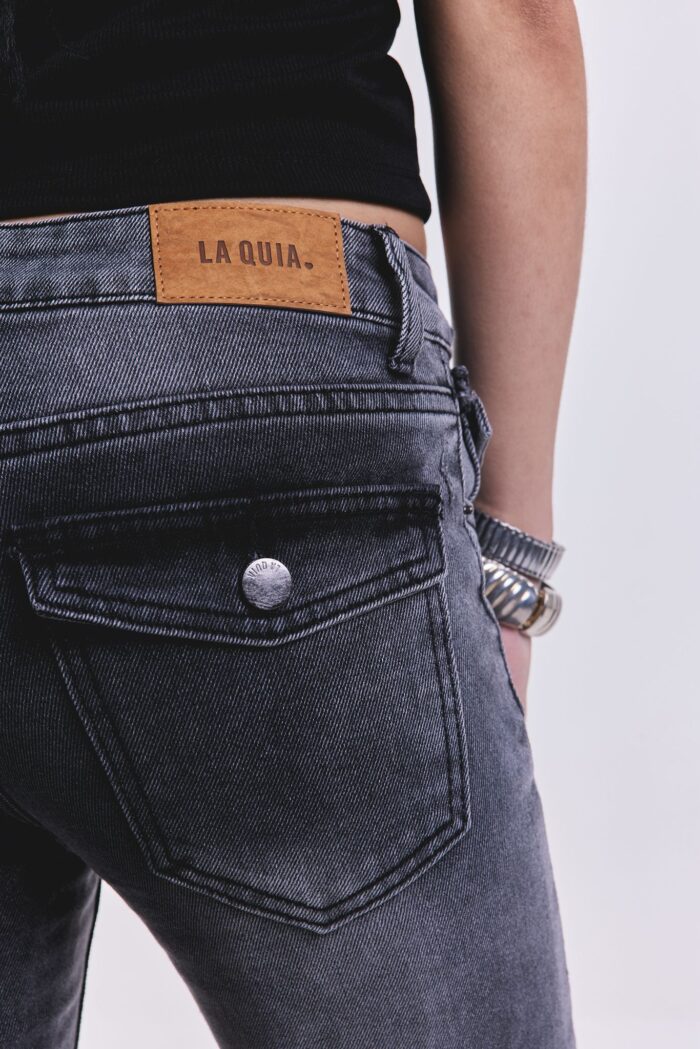 Denim Oxford Swing Negro - Imagen 4