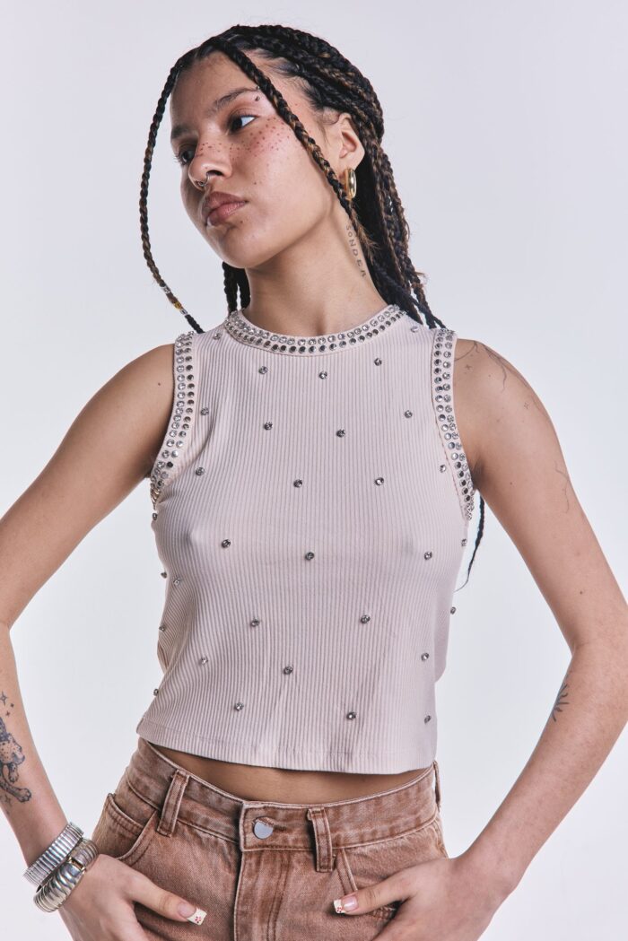 Musculosa Pulso Beige