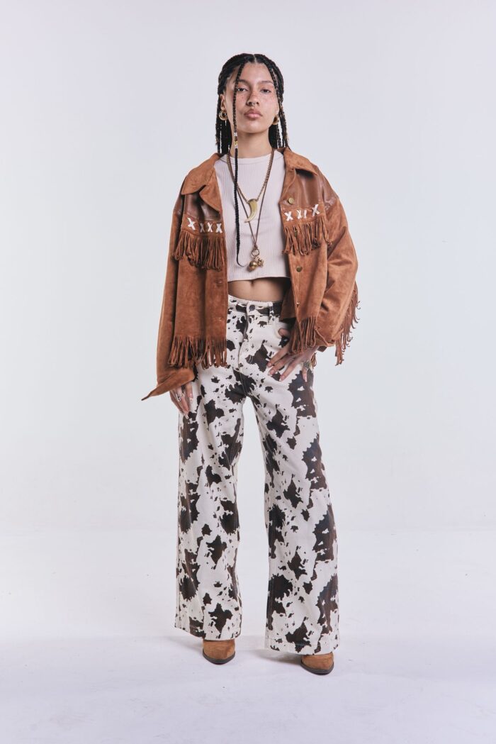 Denim Print Vaca