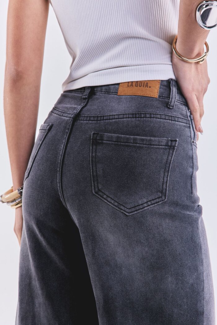 Denim Wide Large Madrid Negro - Imagen 3
