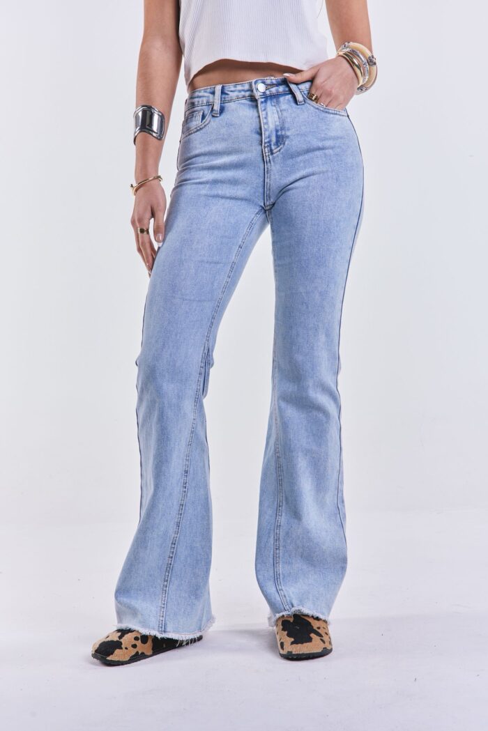 Denim Flare Queen Celeste