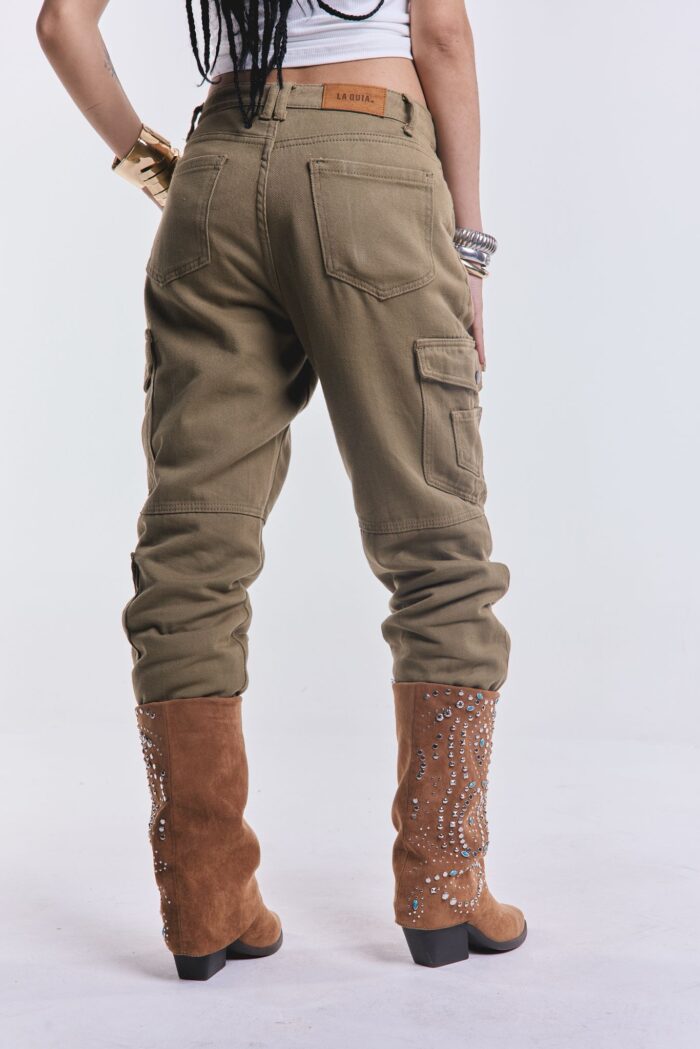 Denim Cargo Icaro Verde - Imagen 5