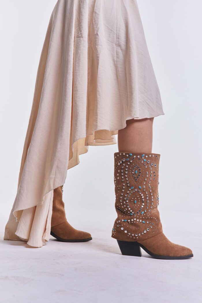 Vestido Volver Beige - Imagen 4