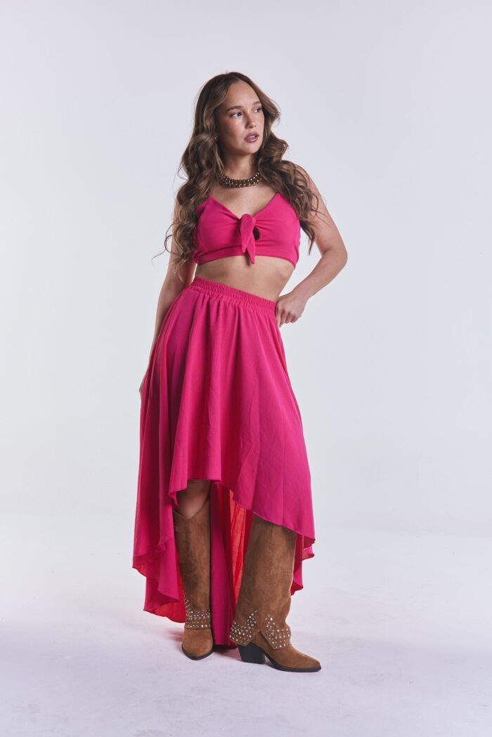 Pollera Volver Fucsia - Imagen 3