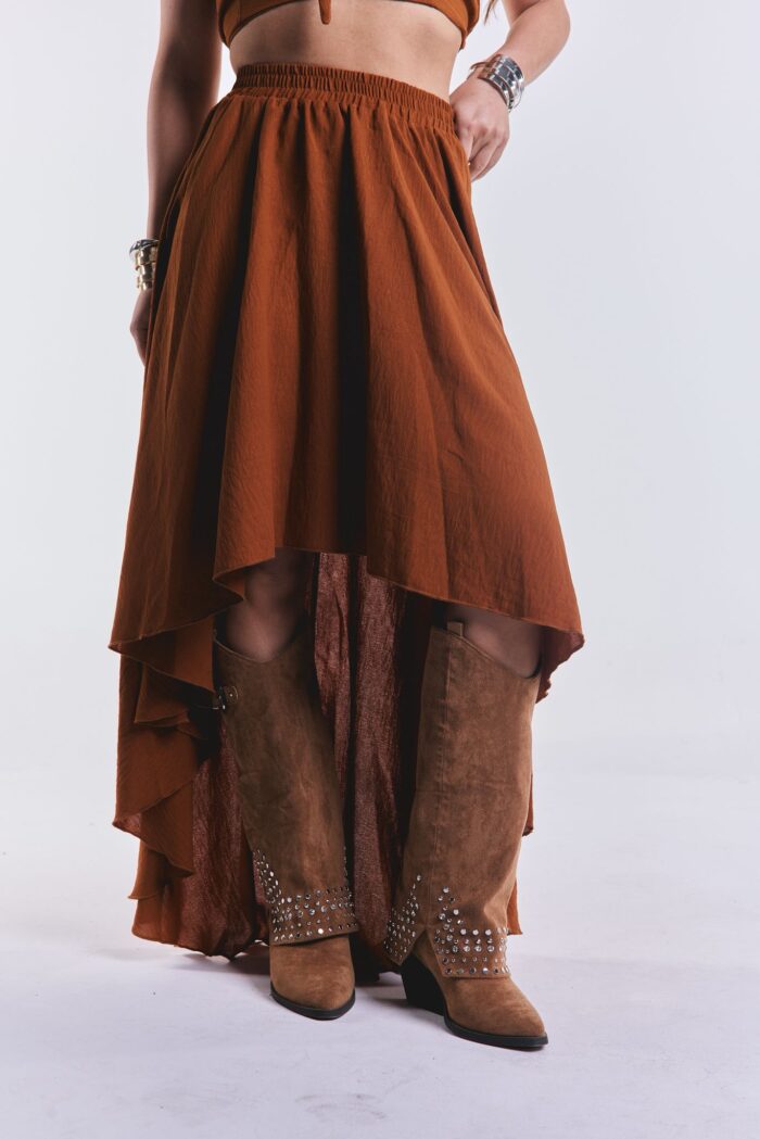 Pollera Volver Camel