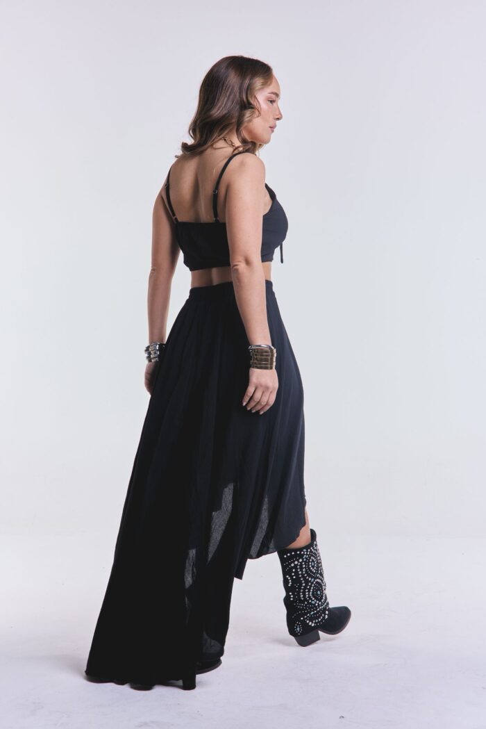 Pollera Volver Negro - Imagen 4