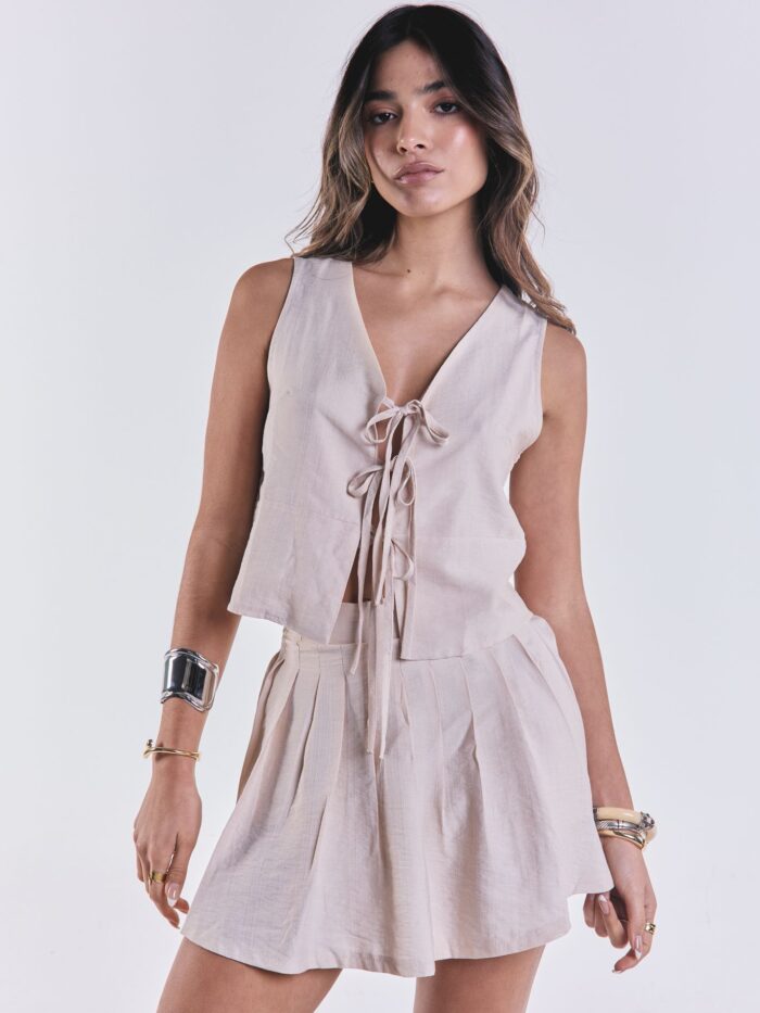 Chaleco Luz Beige
