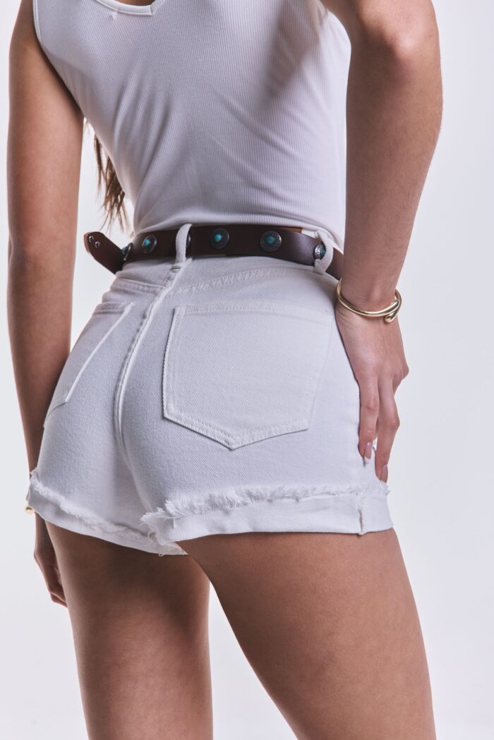 Short Mom Ranch White - Imagen 2