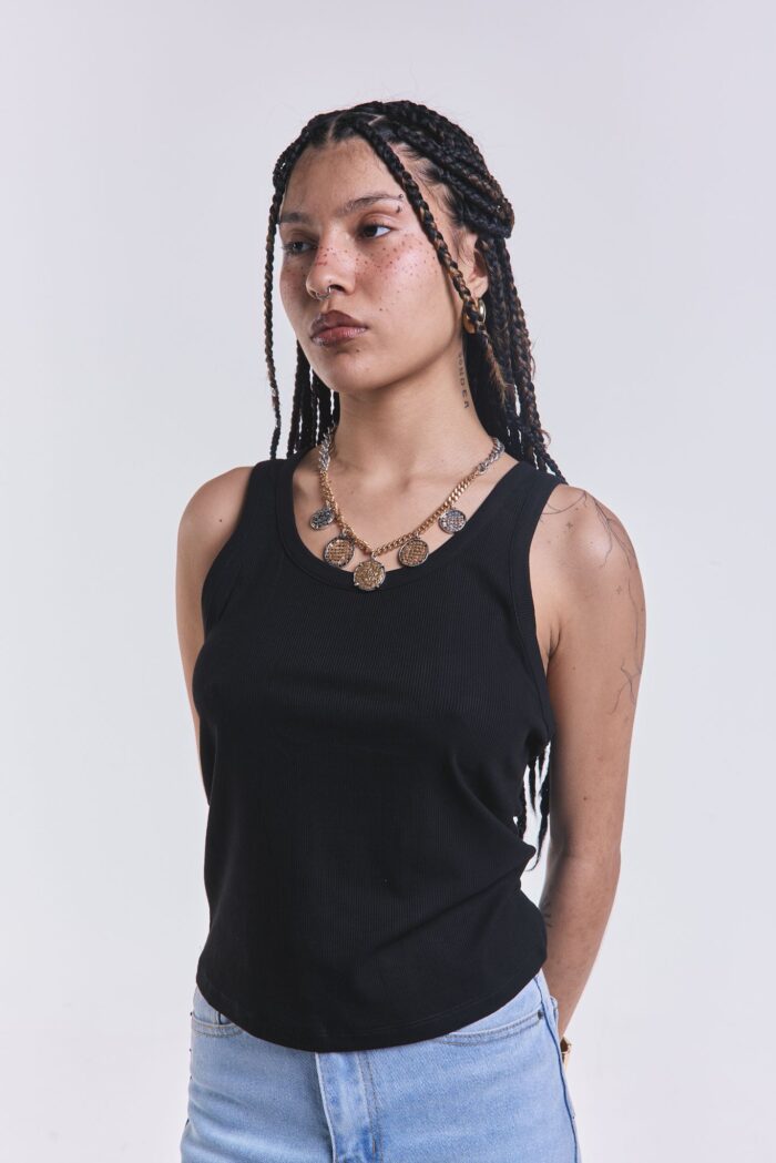 Musculosa Basica Morley Negro