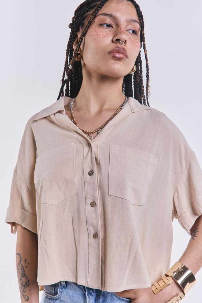 Camisa Pacha Beige
